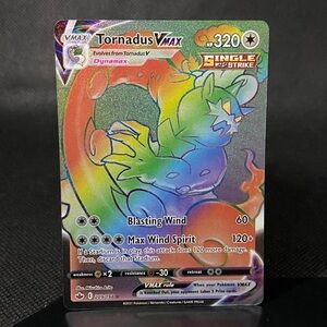 209/198 Tornadus VMAX Pokemon Chilling Reign Fresh Pull Secret Rainbow Rare Card